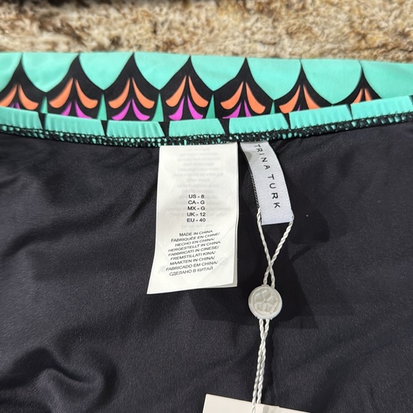 Trina Turk 2-pc black swimsuit, size 8, NWT. - Picture 4 of 5